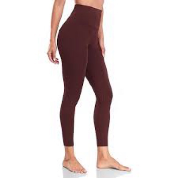 Hey Nuts brown high waisted yoga leggings size large - Picture 2 of 11